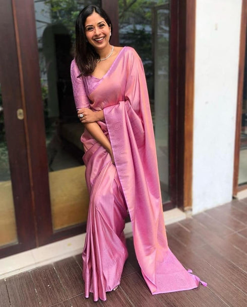 Vasthrlay Banarasi Festive Unstitched Saree