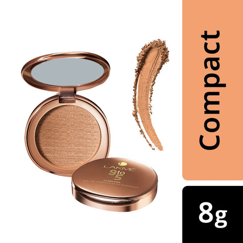 Lakme 9 To 5 Flawless Matte Complexion Compact | Apricot