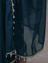 Vasthrlay Chiffon Scalloped Coffee Saree