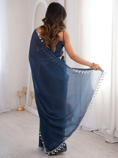 Vasthrlay Mirror Unstitched Rt Ethnic Wear
