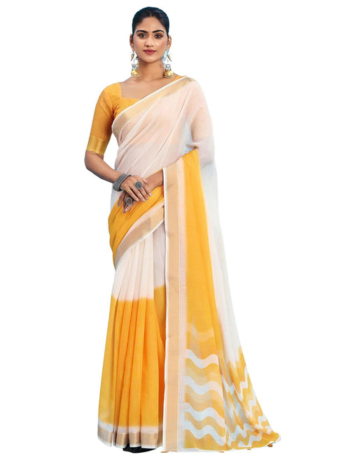 Vasthrlay Printed Unstitched Blouse Ethnic Wear