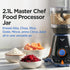 Preethi Zion MG-227 Mixer Grinder 750 Watt, 4 Jars - Master Chef Food Processor Jar and Flexi Lid, Black