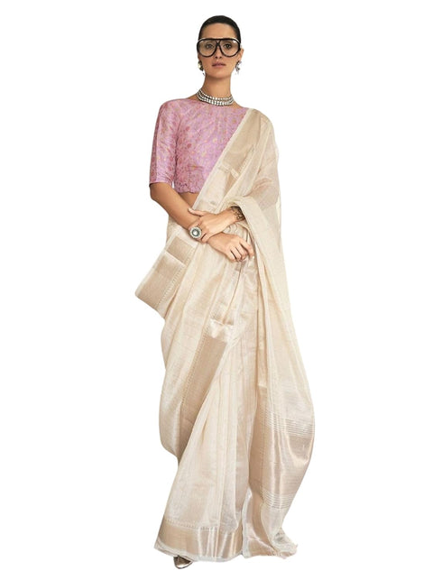 Vasthrlay Unstitched Multicolor Comfortable Friendly Saree
