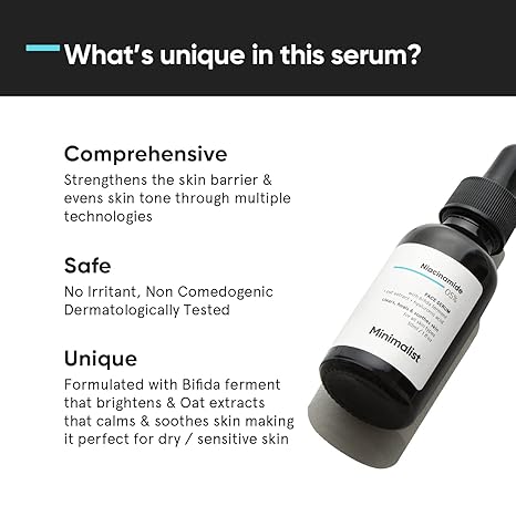 Minimalist Barrier Repair Niacinamide 5% Face Serum
