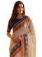 Vasthrlay Printed Peach1 Saree