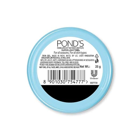Pond's Super Light Gel Moisturiser, Oil-Free Moisturiser 25g