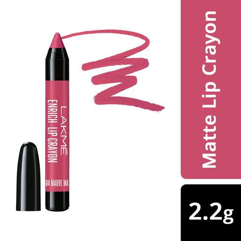 Lakme Enrich Lip Crayon | Mauve Magic