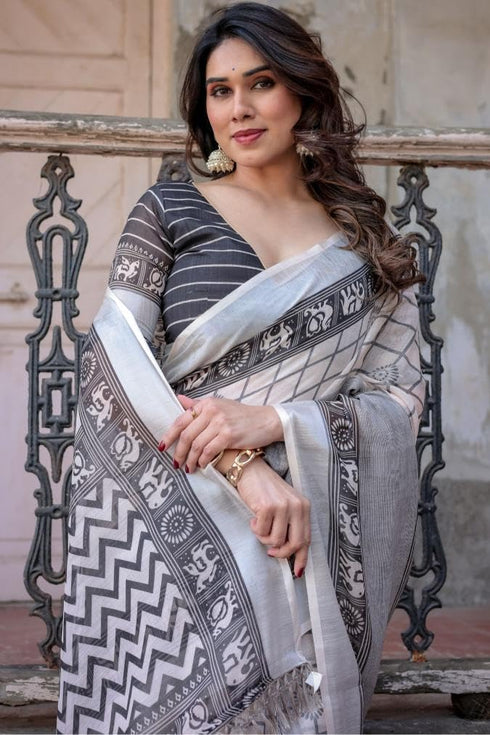 Vasthrlay Cotton Unstitched Blouse Ethnic Wear