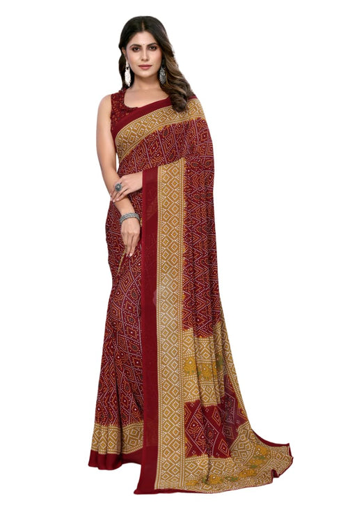 Vasthrlay Georgette Material Dalisha Ethnic Wear