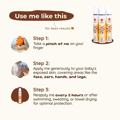 ROOT and SOIL Sunscreen For All Skin Types For Babies