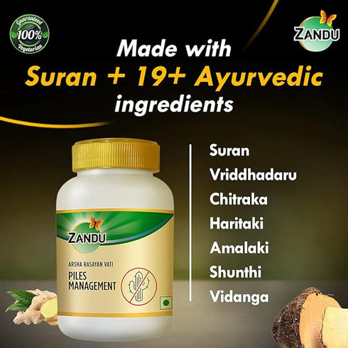 Zandu Arsha Rasayan Vati 60 Tablets