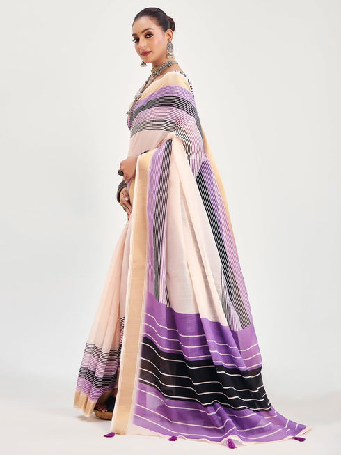 Vasthrlay Printed Unstitched Blouse Ethnic Wear