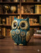 Evil Eye Owl Statue for Good Luck l Feng Shui & Vastu II Evil Eye II Showpiece for Home Decor