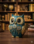 Evil Eye Owl Statue for Good Luck l Feng Shui & Vastu II Evil Eye II Showpiece for Home Decor