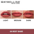 Maybelline Sensational Liquid Matte Lipstick / Best Babe