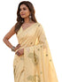 Vasthrlay Printed Coral Saree