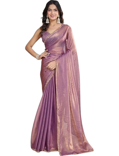 Vasthrlay Chiffon Embellished Ethnic Wear