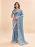 Vasthrlay Embellished Chiffon Embroidered