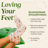 WildGlow Korean Peeling Foot Mask for Dry Cracked Feet