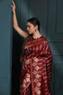 Vasthrlay Maroon Kanjivaram Saree