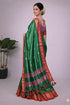 Vasthrlay Traditional Matching Unstitched Orangeblack