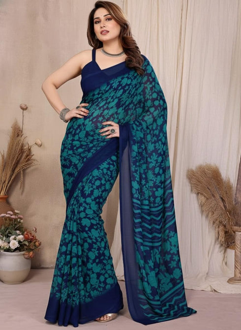 Vasthrlay Georgette Traditional Ethinic Az Ys Vaidika Ethnic Wear