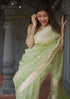 Vasthrlay Peach Banarasi Kanchipuram Ethnic Wear
