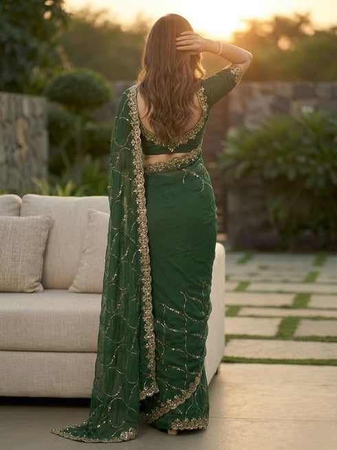 Vasthrlay Embroidery Saree