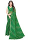Vasthrlay Bandhani Printed Chiffon Red Saree