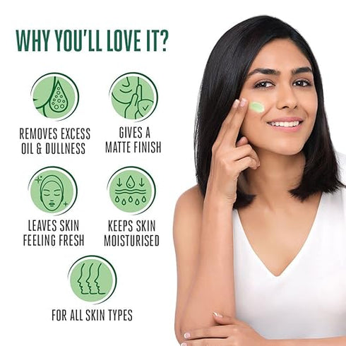 Lakme 9to5 Matte Moist Clay Facewash Green Tea Kaolin