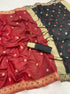 Vasthrlay Kanjivaram Unstitched Saree