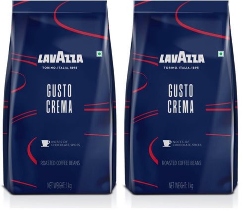 Lavazza Gusto Crema Roasted Coffee Beans 500g