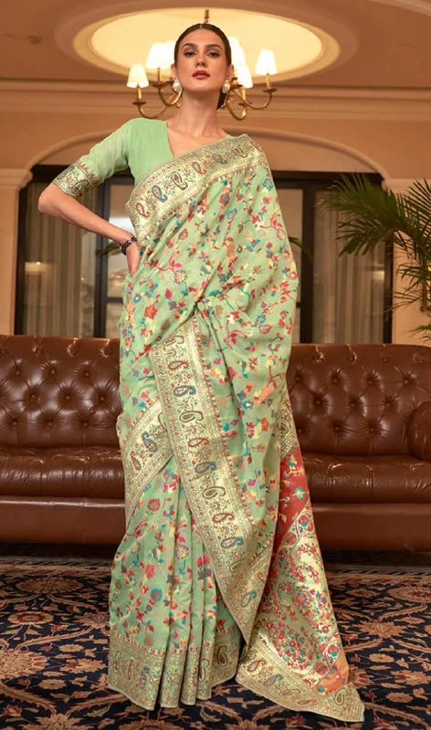 Vasthrlay Banarasi Border Saree