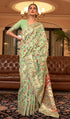 Vasthrlay Banarasi Border Saree