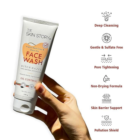 The Skin Story French Multani Mitti Oil Control Face Wash