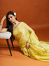 Vasthrlay Red Embroidery Unstitched Saree