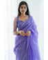 Vasthrlay Chanderi Lovendore Saree Purple