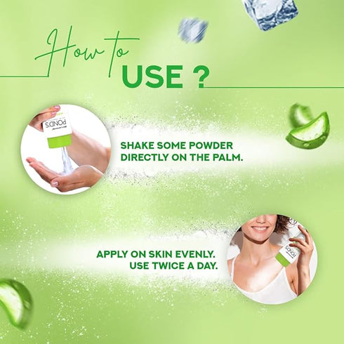 Pond's Cooling Powder with Goodness of Aloe Vera