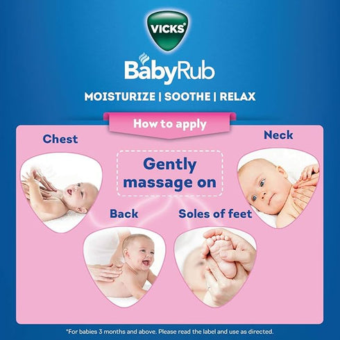 Vicks BabyRub Oil