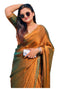 VasthrlayBoarder Unstitched Chhaavac Mustard Free Ethnic Wear