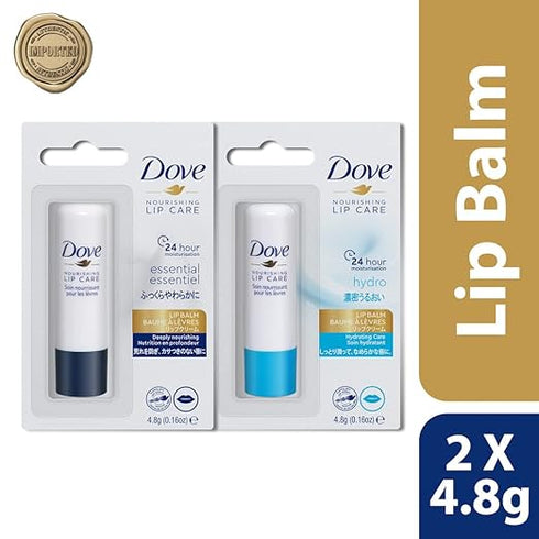 Dove Essential & Hydro Nourishing Lip Care Balm