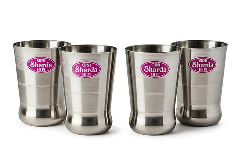 Stainless Steel Drinking Water Glass Set