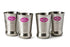 Stainless Steel Drinking Water Glass Set