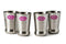 Stainless Steel Drinking Water Glass Set