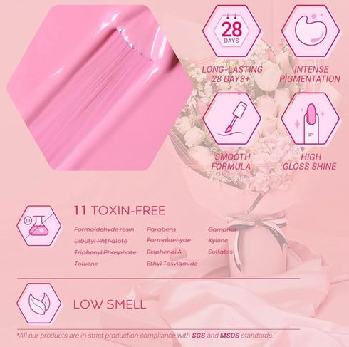 Bolt Bee Gel Nail Polish with Glossy Finish| Gel Paint Soak Off