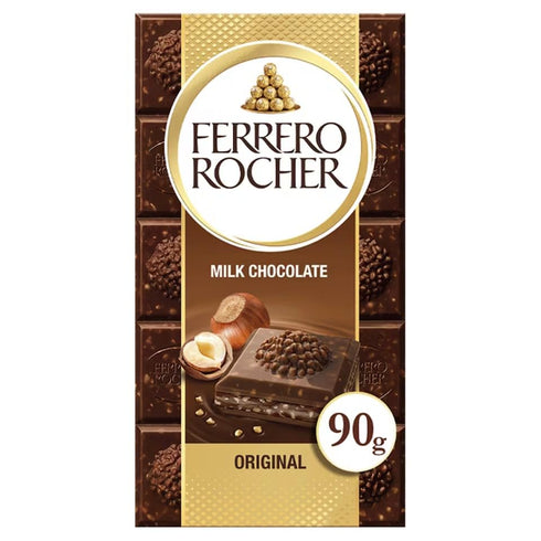 Ferrero Rocher Chocolate Bar 90g