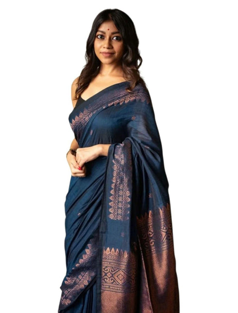 Vasthrlay Traditional Unstitched Saree