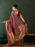 Vasthrlay Banarasi Traditional Unstitched Saree