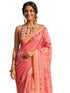 Vasthrlay Printed Peach1 Saree