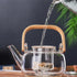 PAPITA Glass Teapot Kettle with Glass Infuser